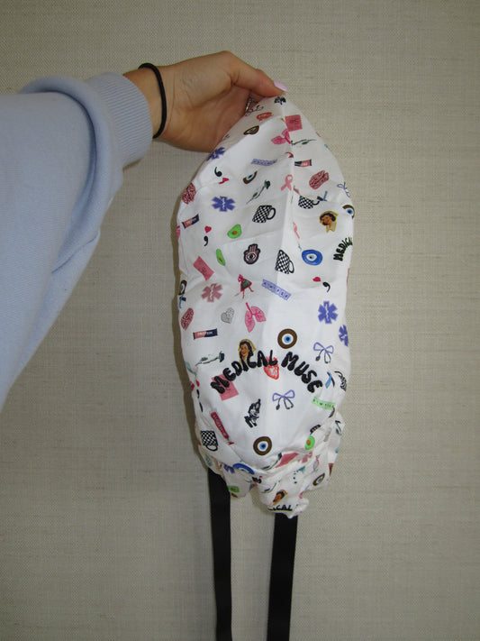 Satin-Lined Scrub Cap (Preorder)
