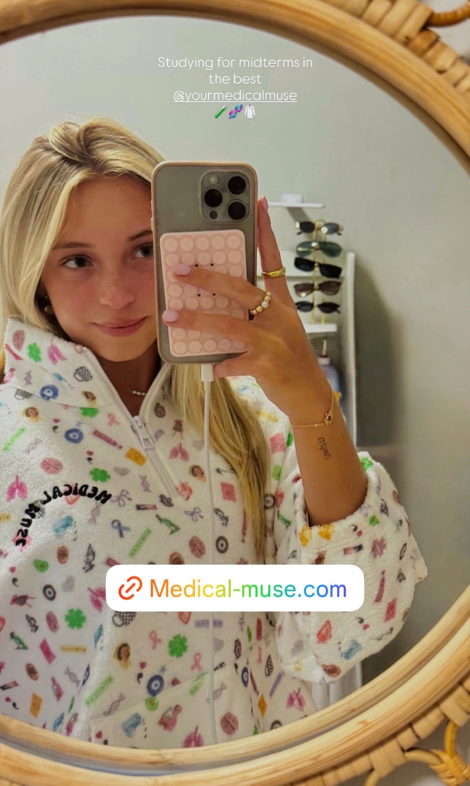 Medical Muse fleece study photo